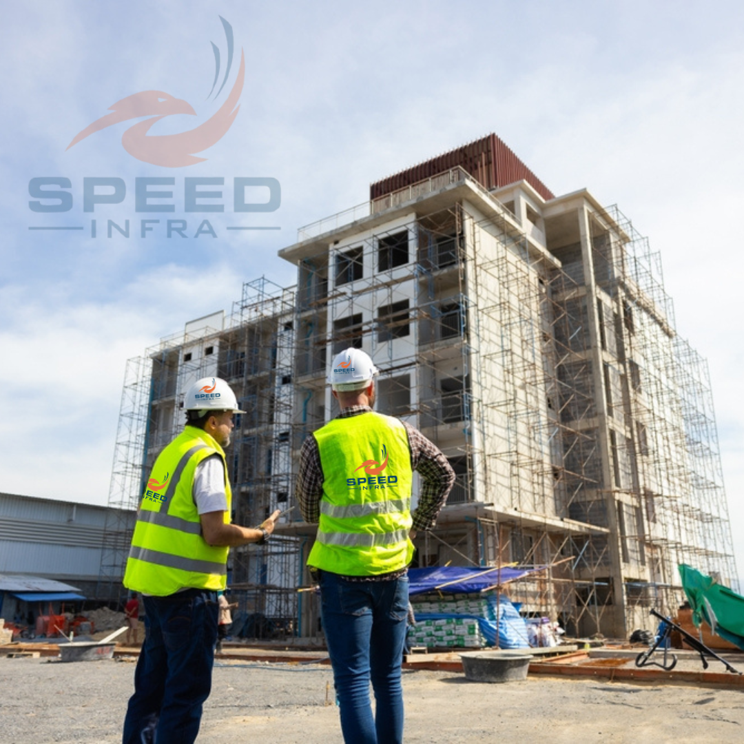 Speed Infra team on site
